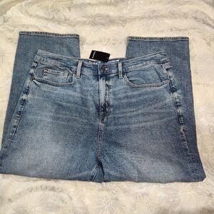 NWT Torrid crop high-rise straight ankle classic denim jeans size 18